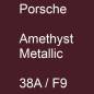 Preview: Porsche, Amethyst Metallic, 38A / F9.